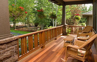 Cedar Decking in Arcadia