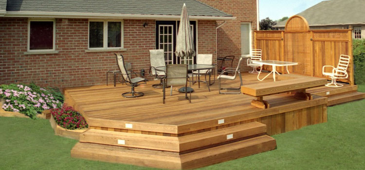 Cedar Composite Decking in Arcadia, CA