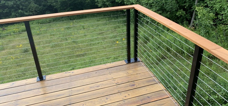 Installing Deck Cable Railing in Arcadia, CA