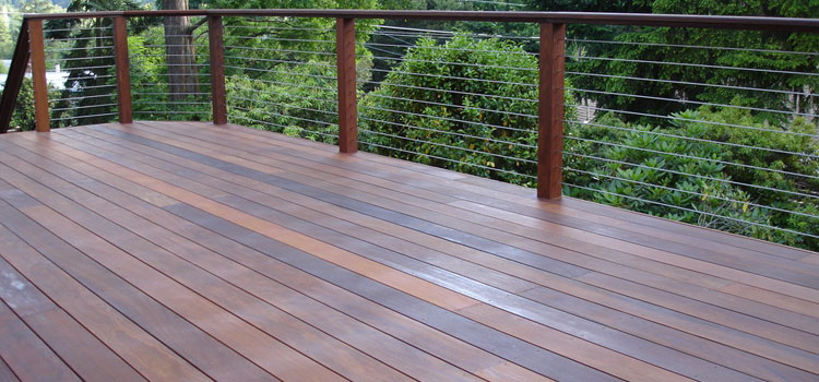 Installing IPE Decking in Arcadia, CA